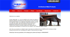 Desktop Screenshot of americlad.com